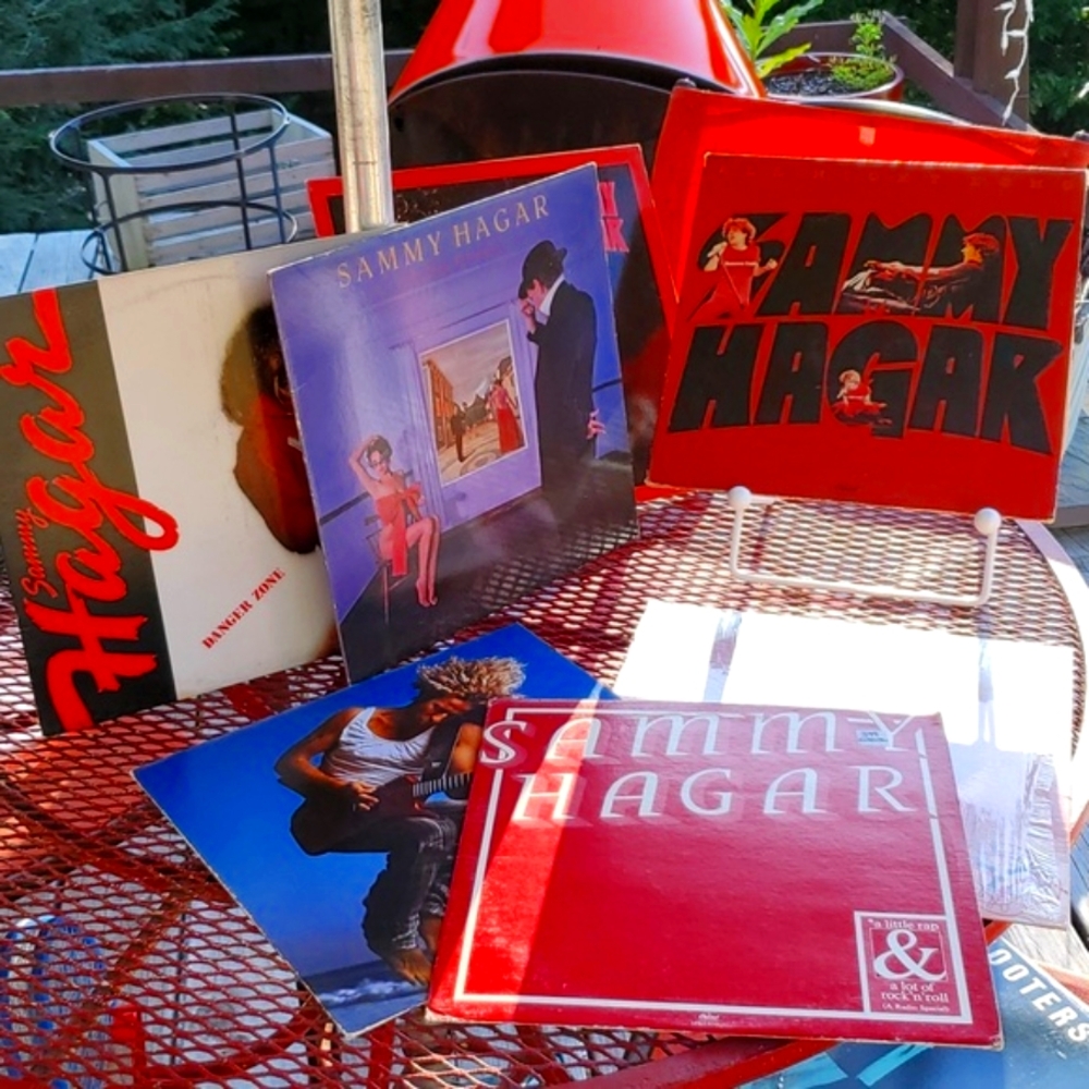 💥SOLD💥SAMMY HAGER Authentic Vintage Vinyl Record's"6"🔥Huge Bundle Sale🔥